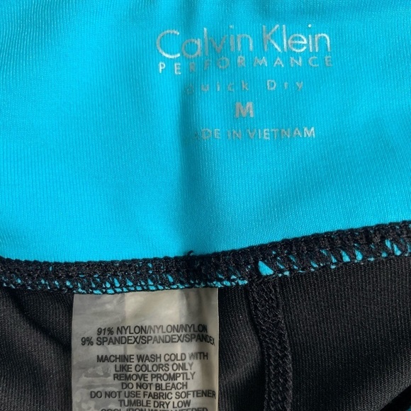 Calvin Klein Performance Quick Dry Yoga Jogger Workout Pants Black medium - Picture 8 of 8